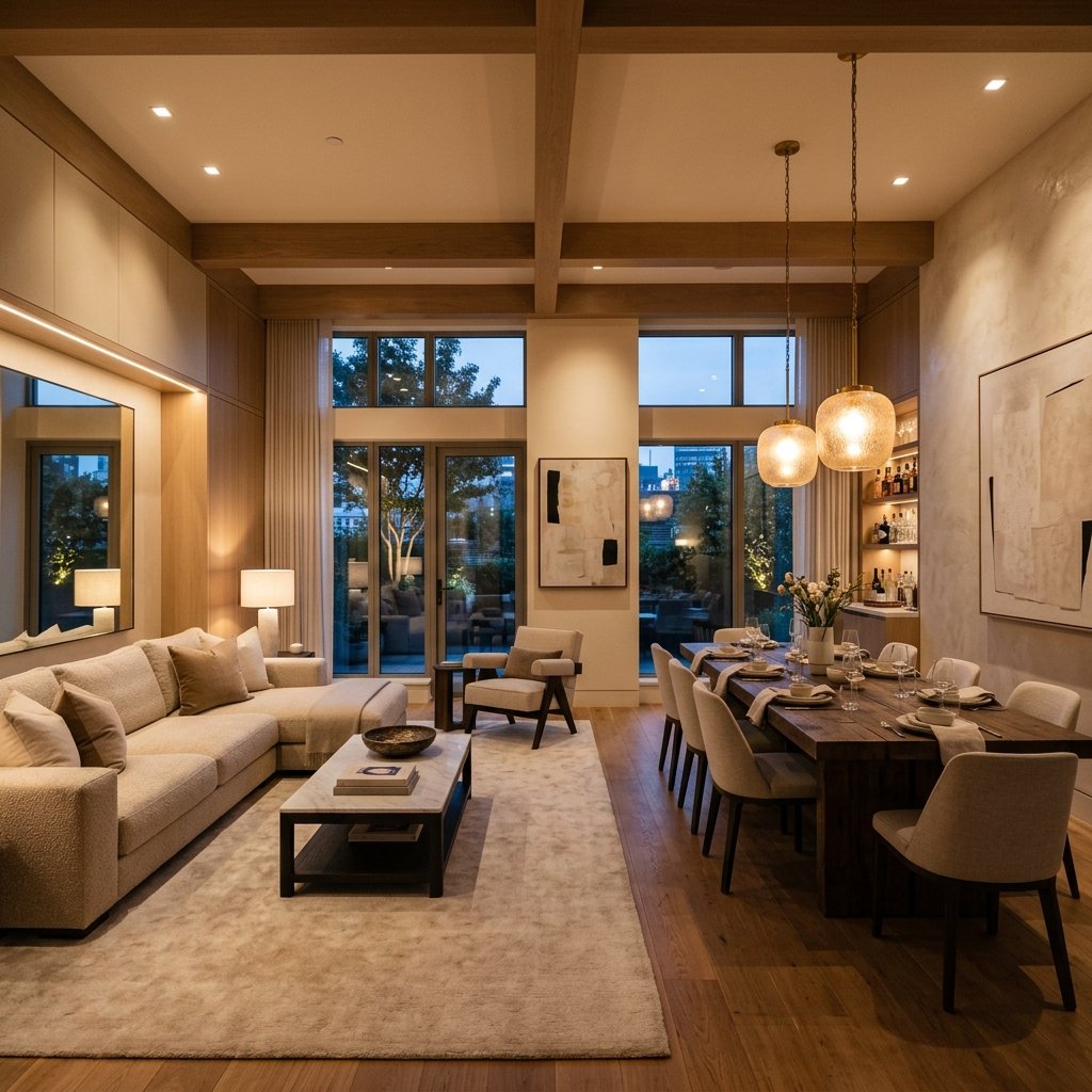 Exquisite Residential Light Installation